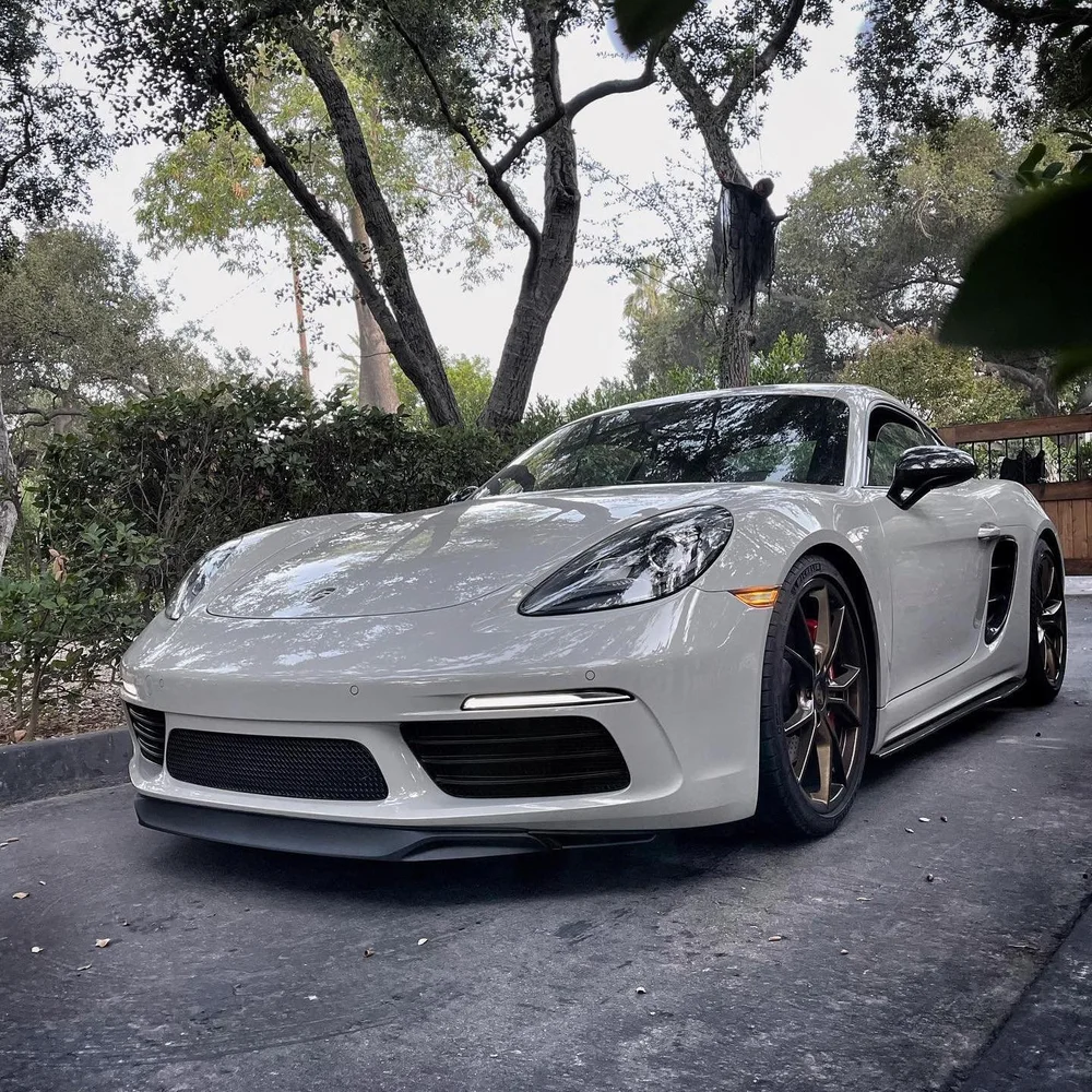 Porsche 718 Cayman & Boxster Front Lip Spoiler — Emc2design